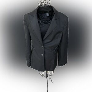 2 for $12!! Express 2button front collared black blazer